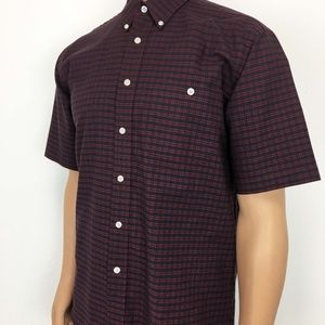 Towncraft Mens Short Sleeve Wrinkle Free Shirt